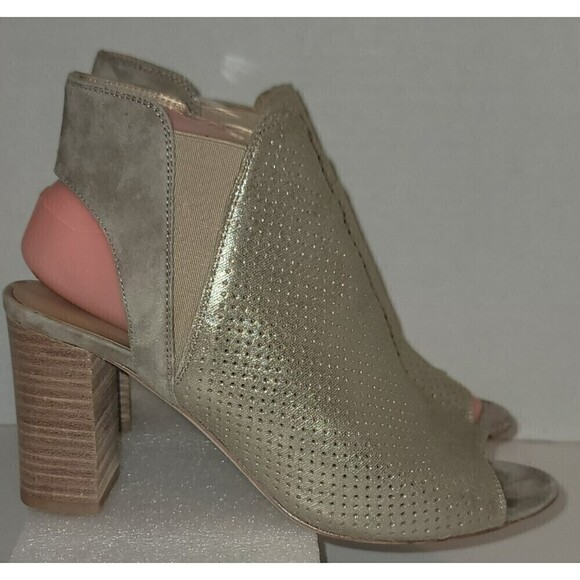 Van Eli Blanch Patino Charm Open Toe Bootie - Size 8.5 - Picture 3 of 12